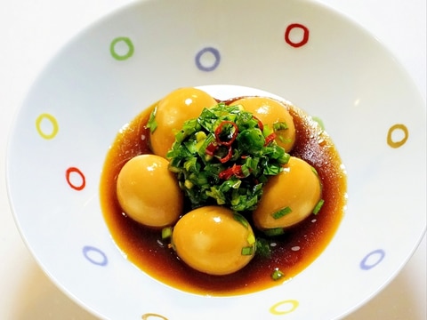 病みつき絶品おつまみ!うずらの卵のニラだれ漬け